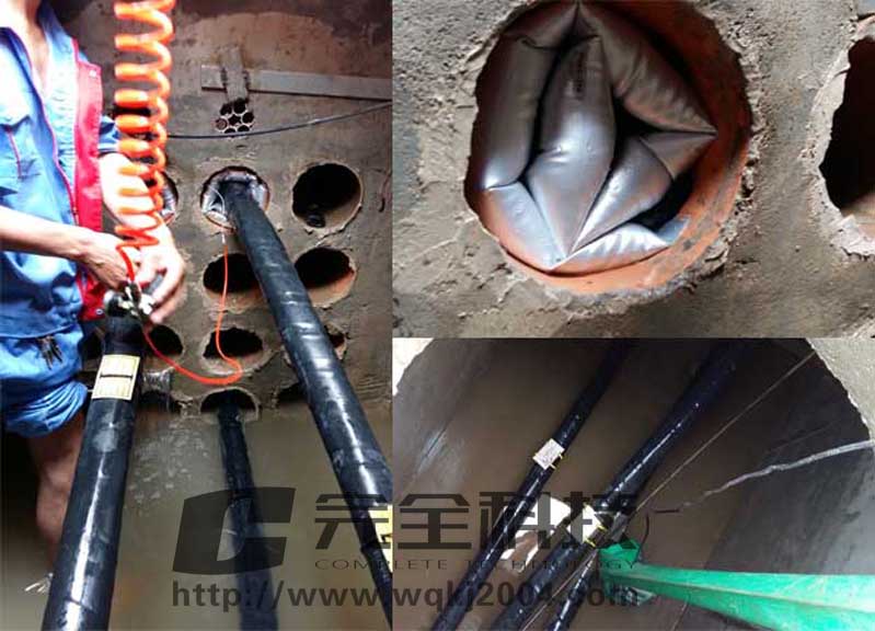 电缆管道封堵安装