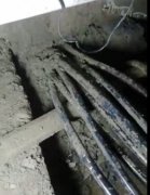 地下室多股通信电缆光纤穿墙渗漏水怎么办